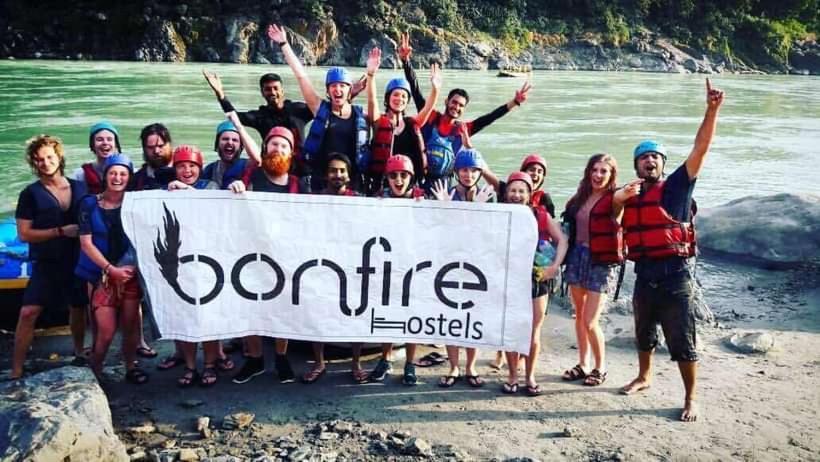 Bonfire Hostels Rishīkesh 外观 照片